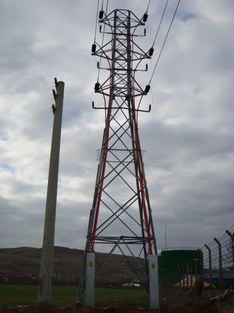 AĞRI OSB  29 KM - 2X 477 MCM HAWK  İLETKENLİ GALVANİZLİ CİVATALI ENERJİ NAKİL HATTI